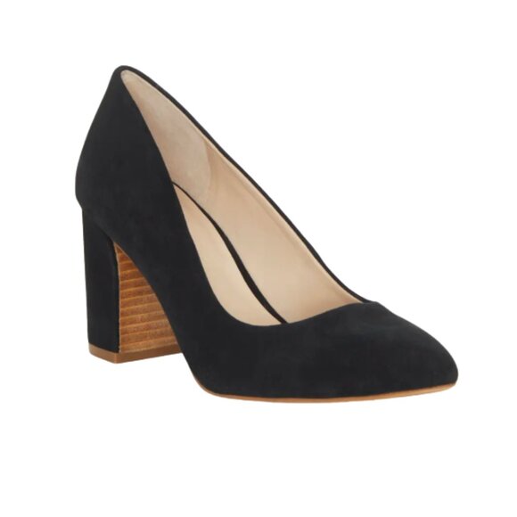 1. STATE Halee Pump - Black Suede Size 8 - Picture 4 of 4